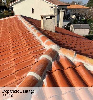 Réparation faitage  villars-saint-georges-25410 Prestot Rénovation 25