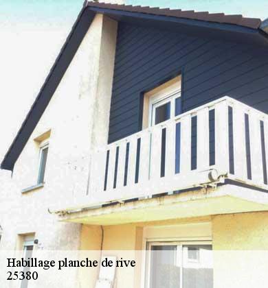 Habillage planche de rive  belleherbe-25380 Prestot Rénovation 25