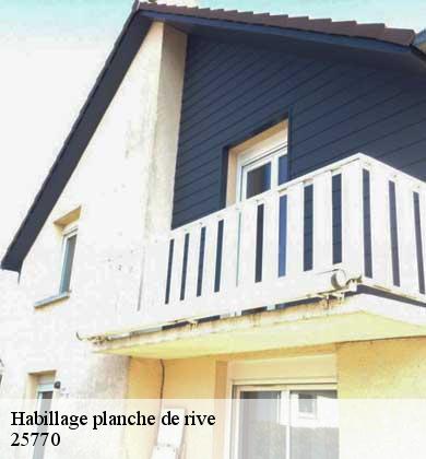 Habillage planche de rive  franois-25770 Prestot Rénovation 25